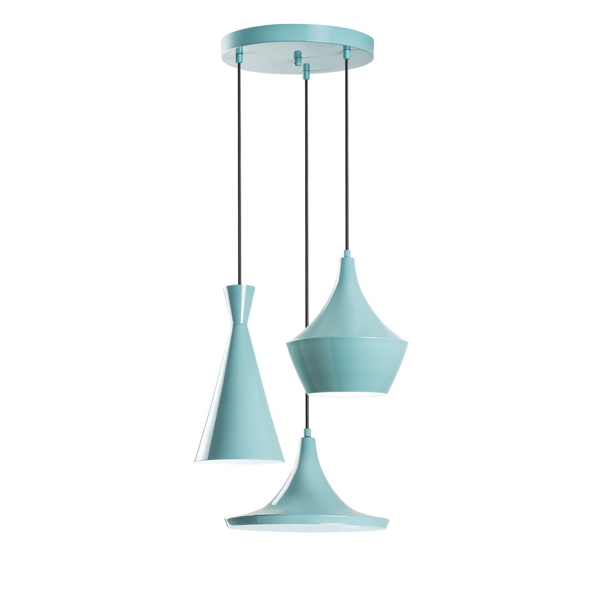 Tom Pendellampe - Türkis in Türkis präsentiert im Onlineshop von KAQTU Design AG. Pendelleuchte ist von Opviq
