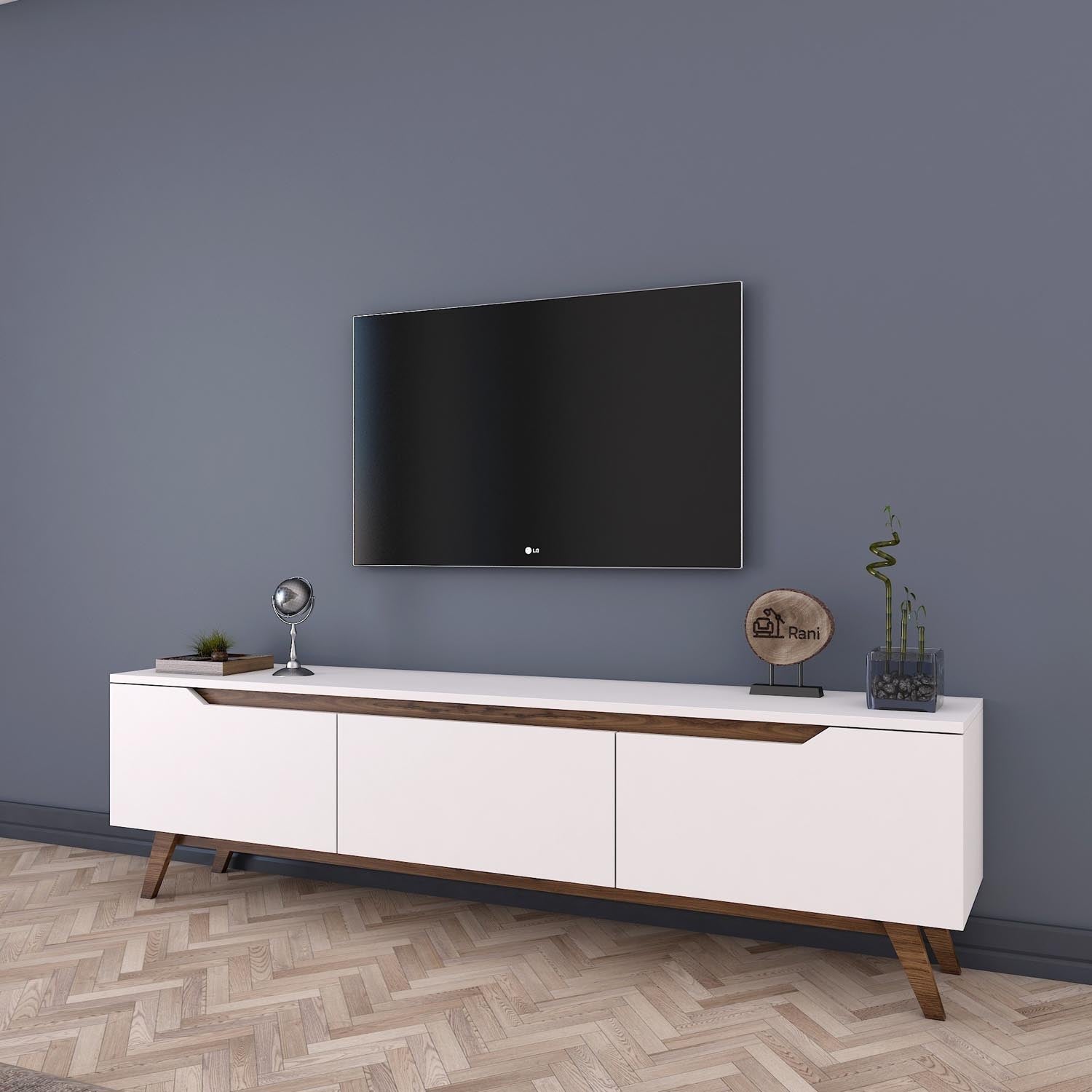 D1 - 794 in Weisser Walnuss präsentiert im Onlineshop von KAQTU Design AG. Sideboard ist von Hanah Home
