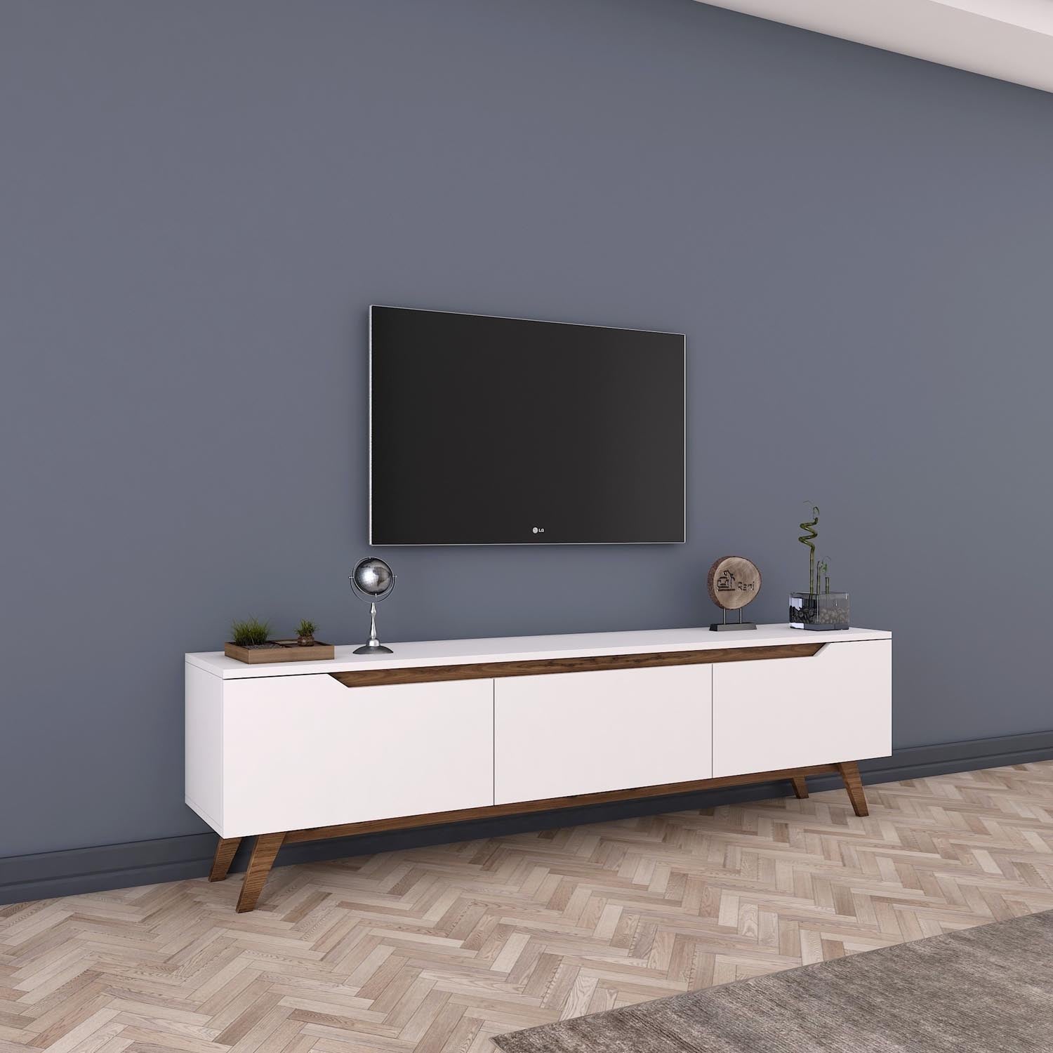 D1 - 794 in Weisser Walnuss präsentiert im Onlineshop von KAQTU Design AG. Sideboard ist von Hanah Home