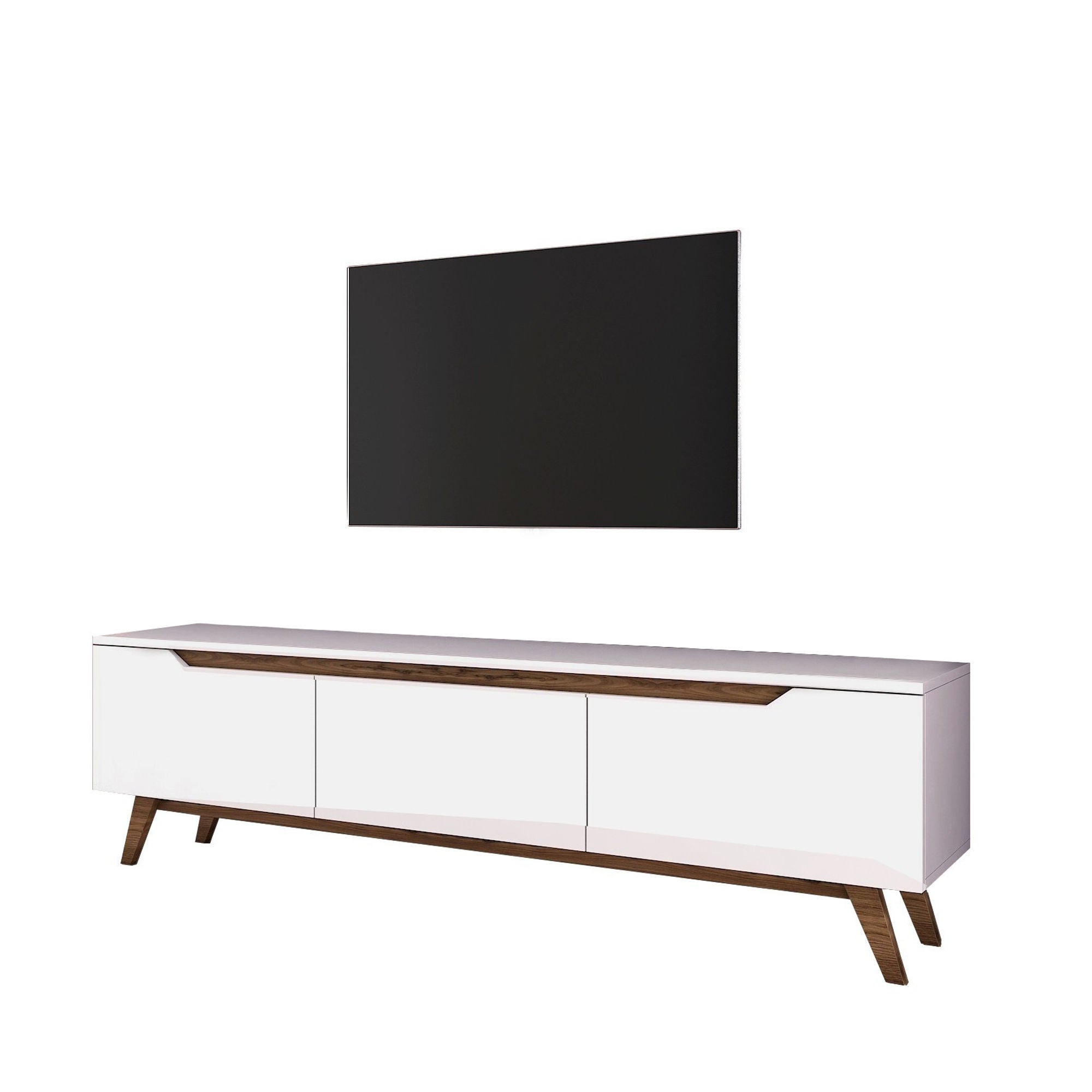 D1 - 794 in Weisser Walnuss präsentiert im Onlineshop von KAQTU Design AG. Sideboard ist von Hanah Home