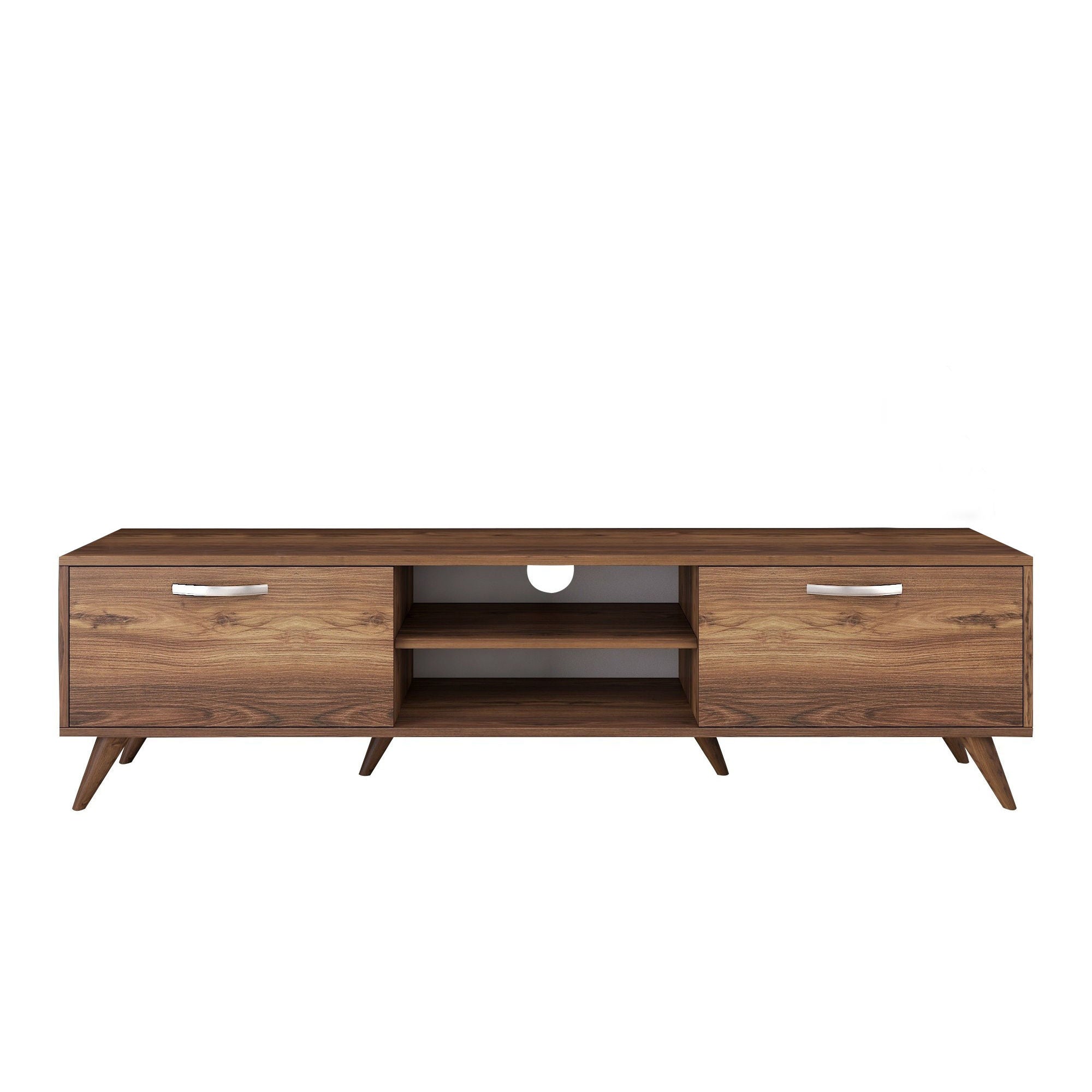 A9 - 221 in Walnuss präsentiert im Onlineshop von KAQTU Design AG. Sideboard ist von Hanah Home