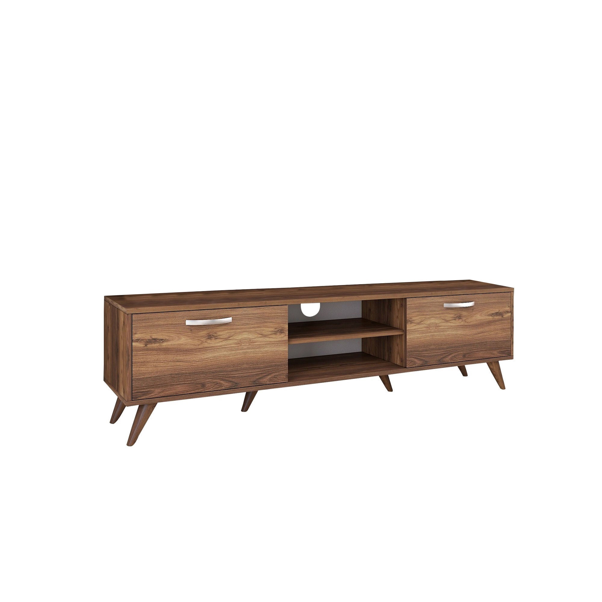 A9 - 221 in Walnuss präsentiert im Onlineshop von KAQTU Design AG. Sideboard ist von Hanah Home