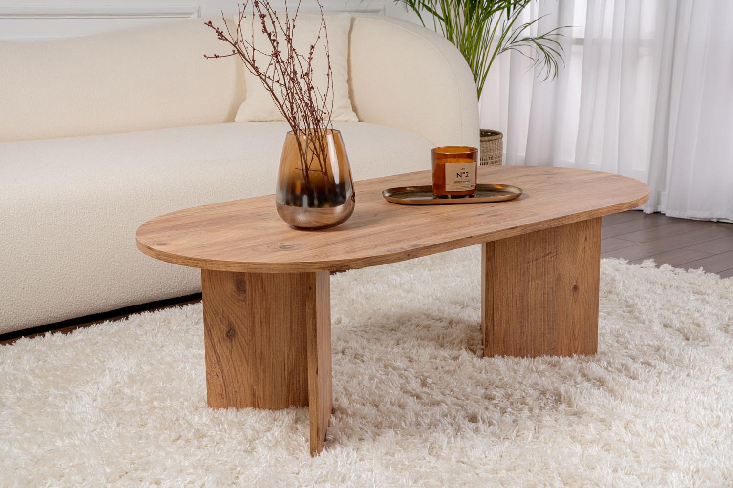 Sable - Atlantic Pine in Atlantische Kiefer präsentiert im Onlineshop von KAQTU Design AG. Beistelltisch ist von Nordure