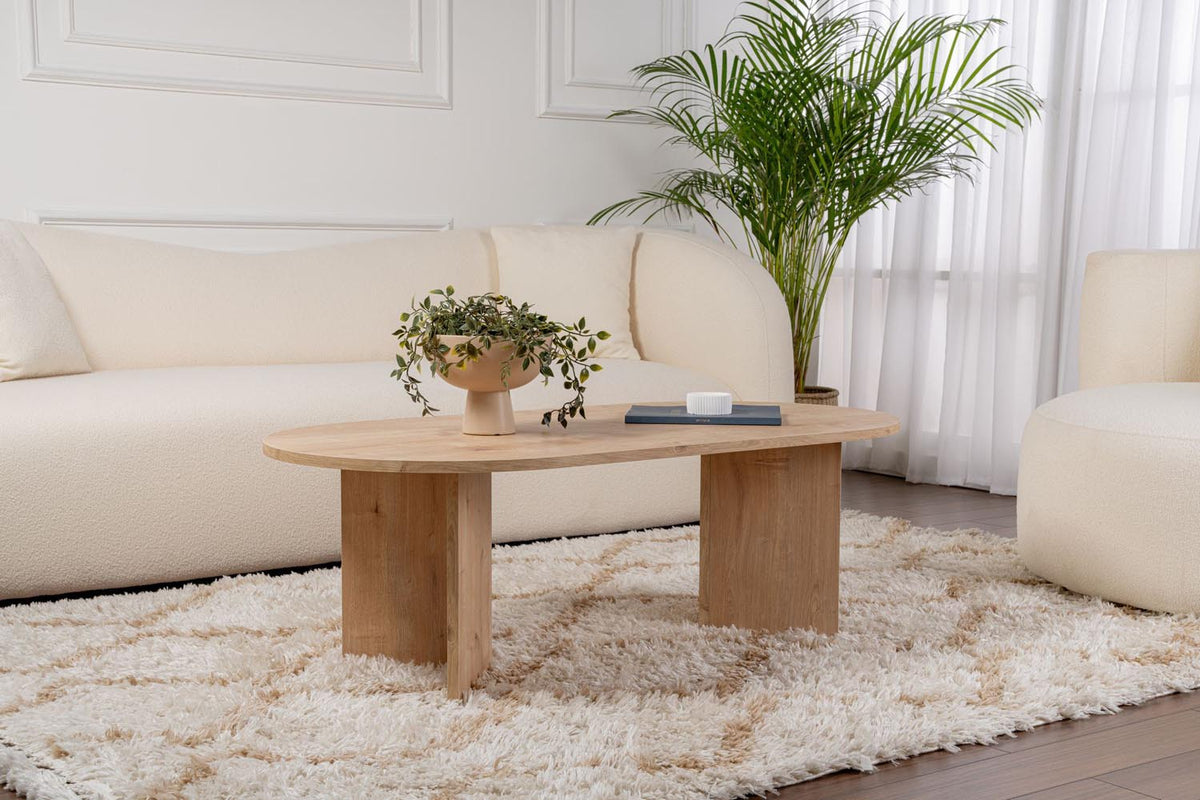 Sable Sofatisch - Saphir- Eiche in Saphir- Eiche präsentiert im Onlineshop von KAQTU Design AG. Couchtisch ist von Nordure