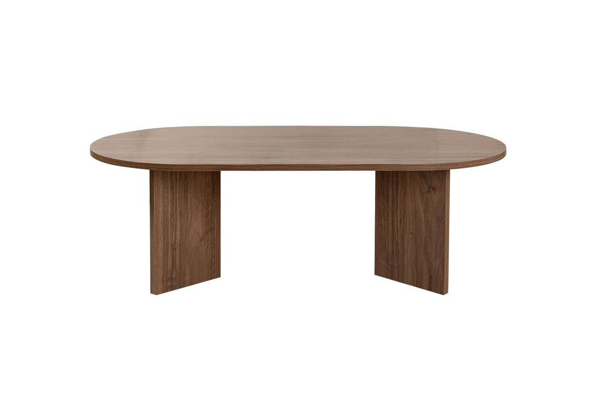 Sable Sofatisch - Walnuss in Walnuss präsentiert im Onlineshop von KAQTU Design AG. Couchtisch ist von Nordure
