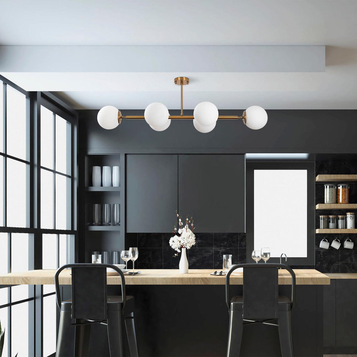 Fazli Deckenlampe - Vintage in Vintage präsentiert im Onlineshop von KAQTU Design AG. Deckenleuchte ist von Opviq