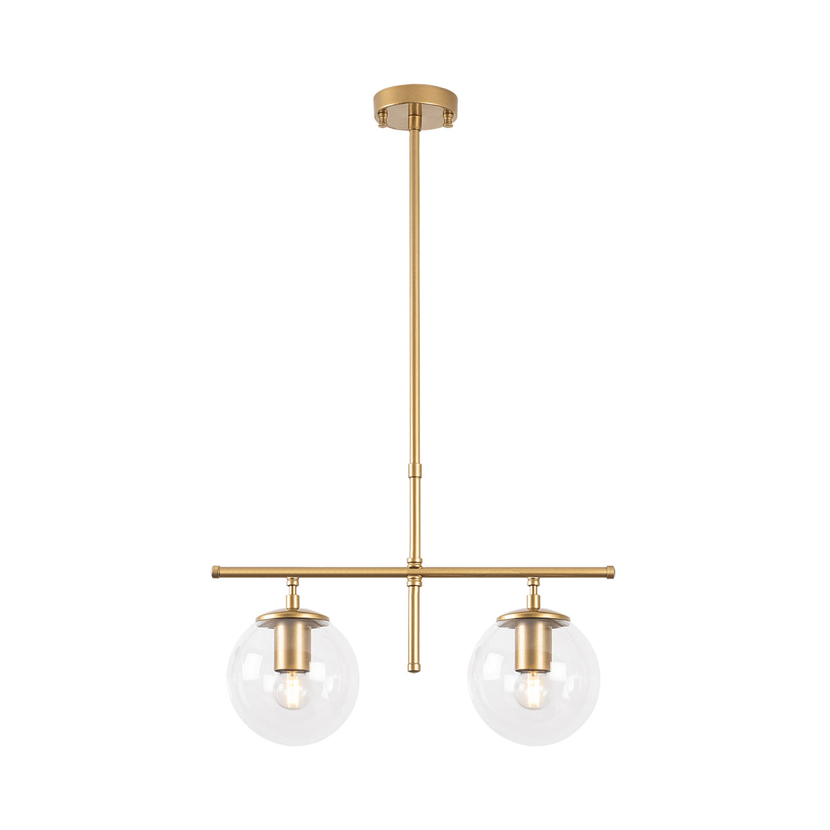 Roe Pendellampe - Glänzendes Gold in Glänzendes Gold präsentiert im Onlineshop von KAQTU Design AG. Pendelleuchte ist von Opviq