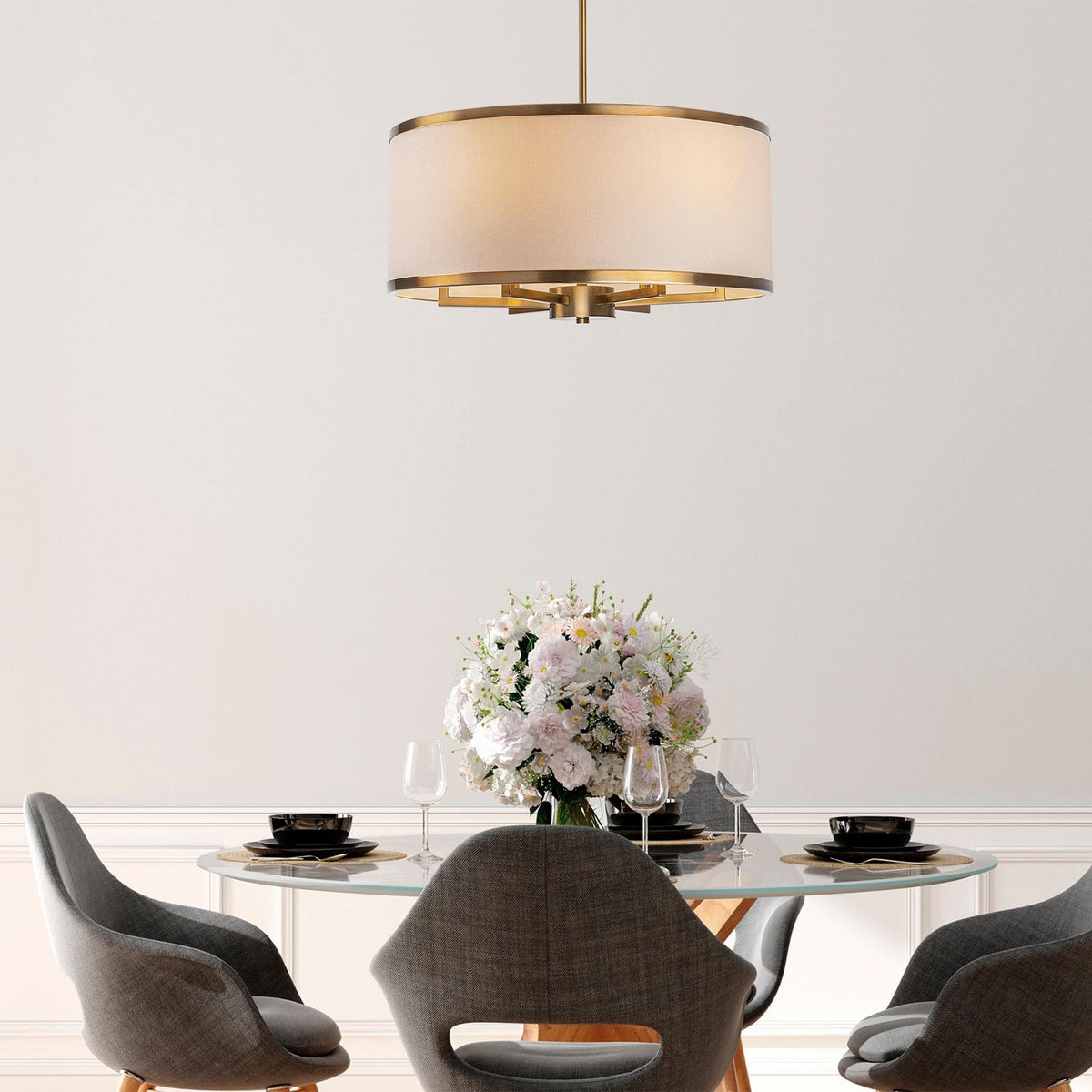 Way Pendellampe - Vintage in Vintage präsentiert im Onlineshop von KAQTU Design AG. Pendelleuchte ist von Opviq