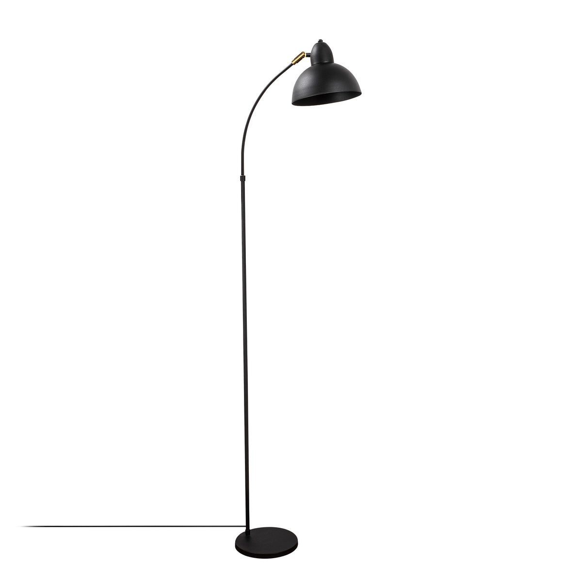 Varzan Stehleuchte - Schwarz Antiquität in Schwarz Antiquität präsentiert im Onlineshop von KAQTU Design AG. Stehleuchte ist von Opviq
