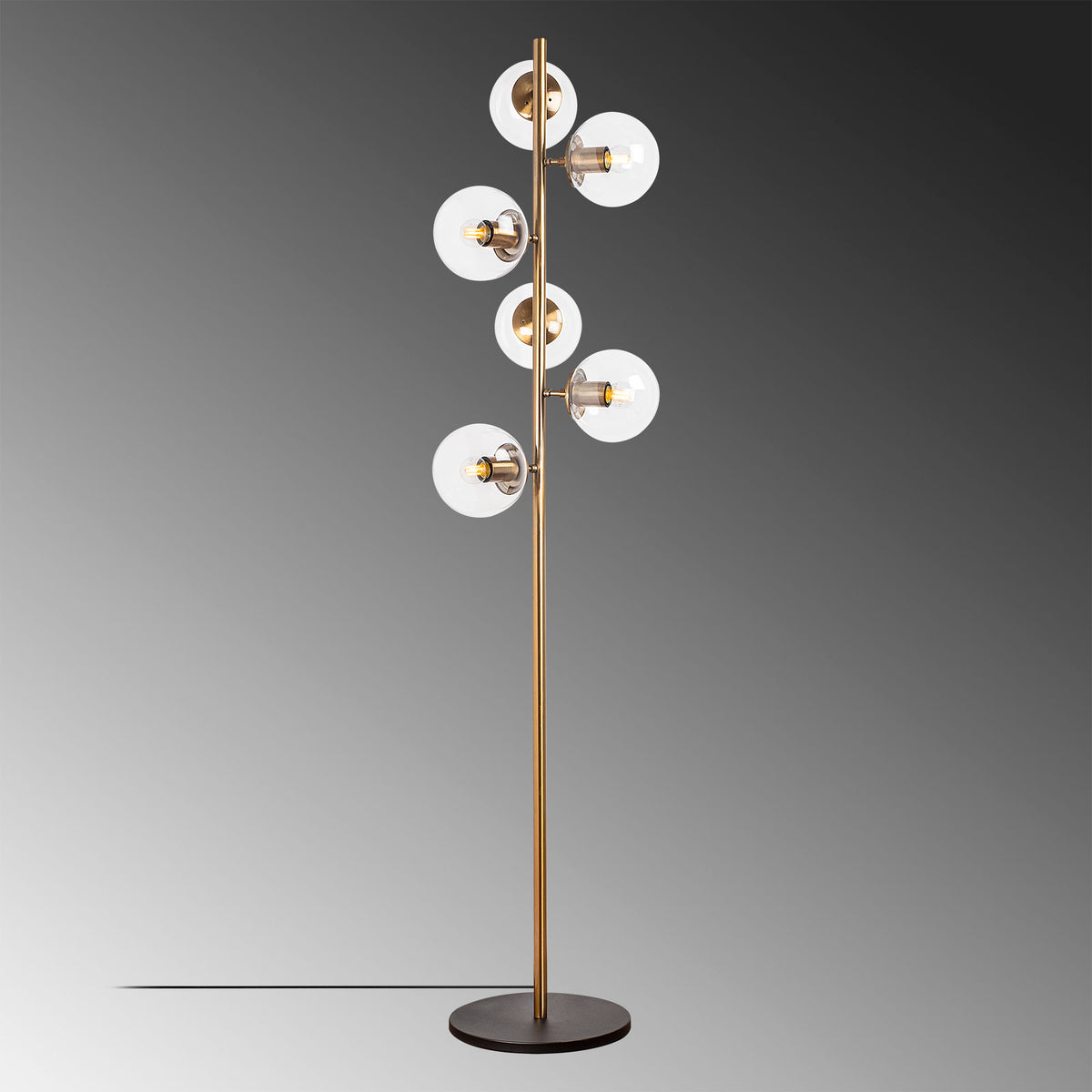 Fazli Stehleuchte - Vintage in Vintage präsentiert im Onlineshop von KAQTU Design AG. Stehleuchte ist von Opviq