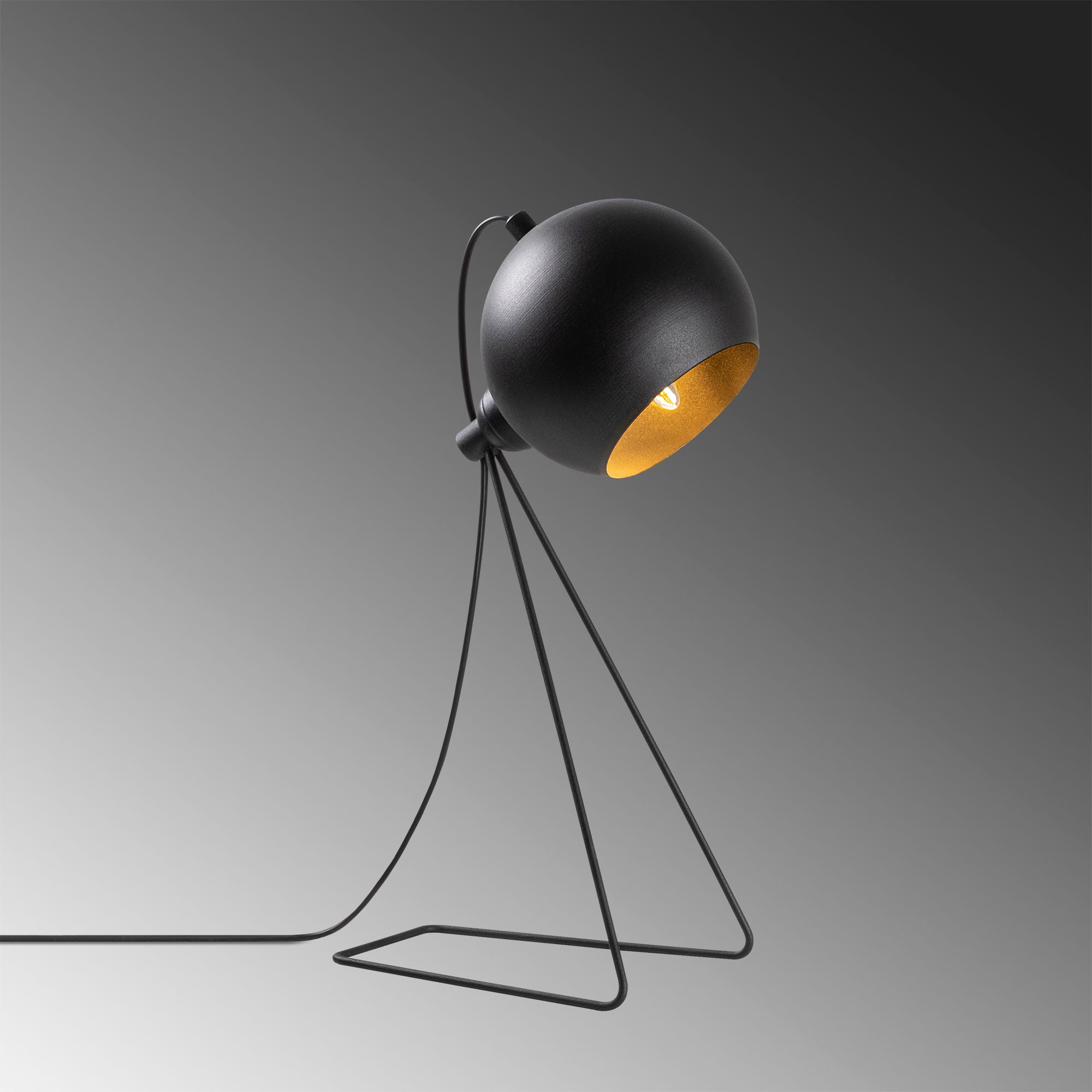 Mixed - 11500 in Schwarz Gold präsentiert im Onlineshop von KAQTU Design AG. Tischleuchte ist von Opviq