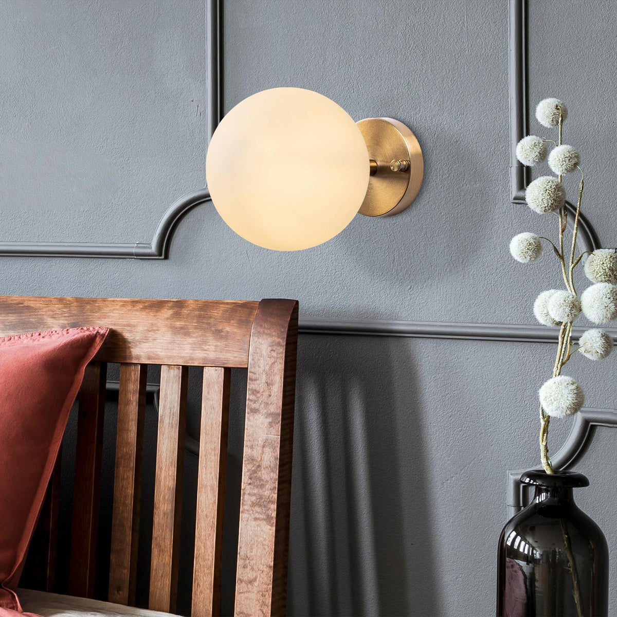 Atmaca Wandleuchte - Vintage in Vintage präsentiert im Onlineshop von KAQTU Design AG. Wandleuchte ist von Opviq