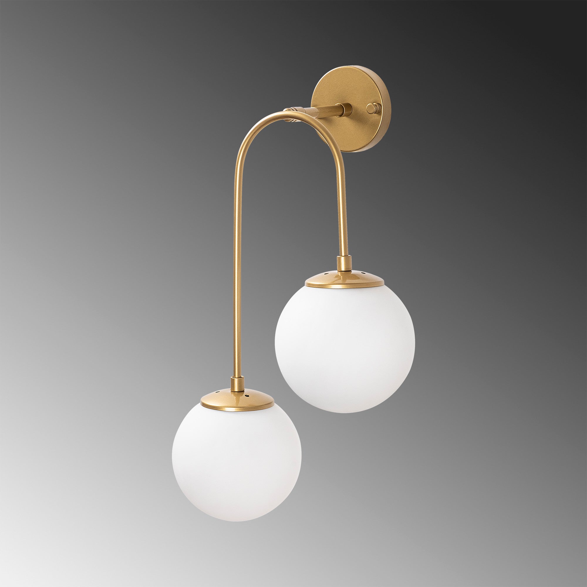 Jewel - 10585 in Glänzendes Gold präsentiert im Onlineshop von KAQTU Design AG. Wandleuchte ist von Opviq