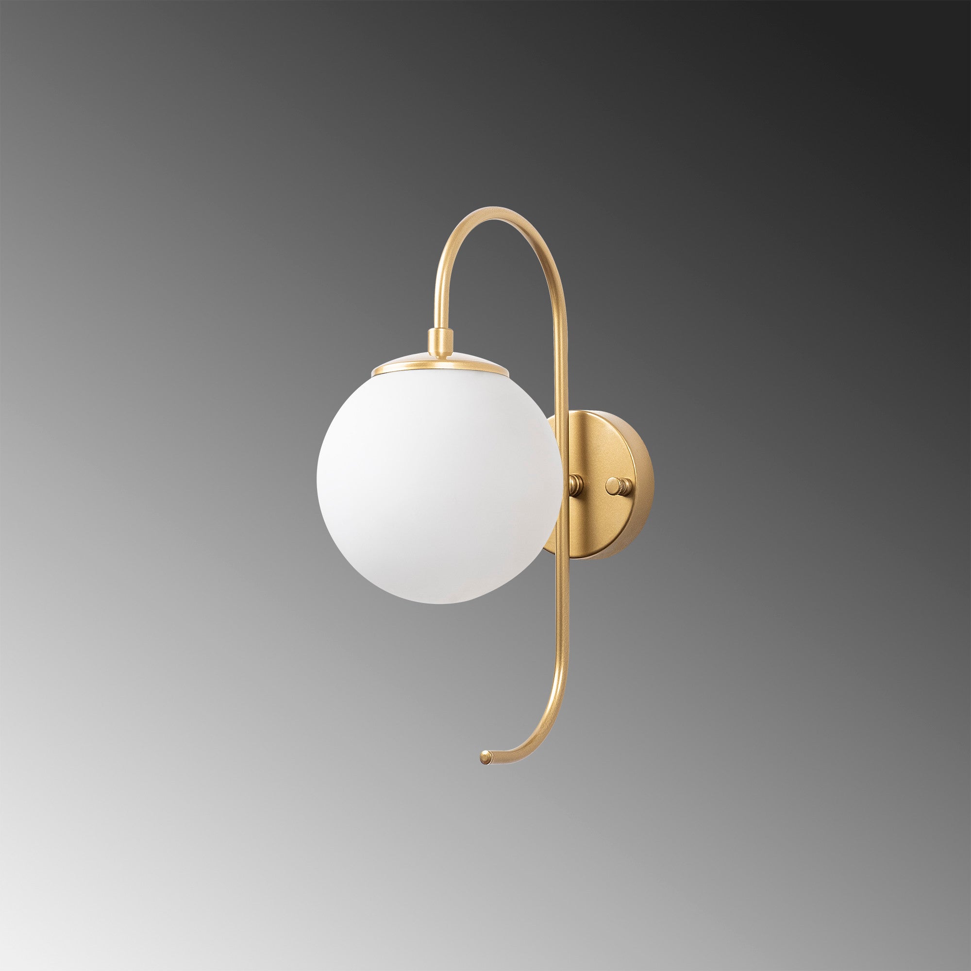 Jewel - 10565 in Glänzendes Gold präsentiert im Onlineshop von KAQTU Design AG. Wandleuchte ist von Opviq