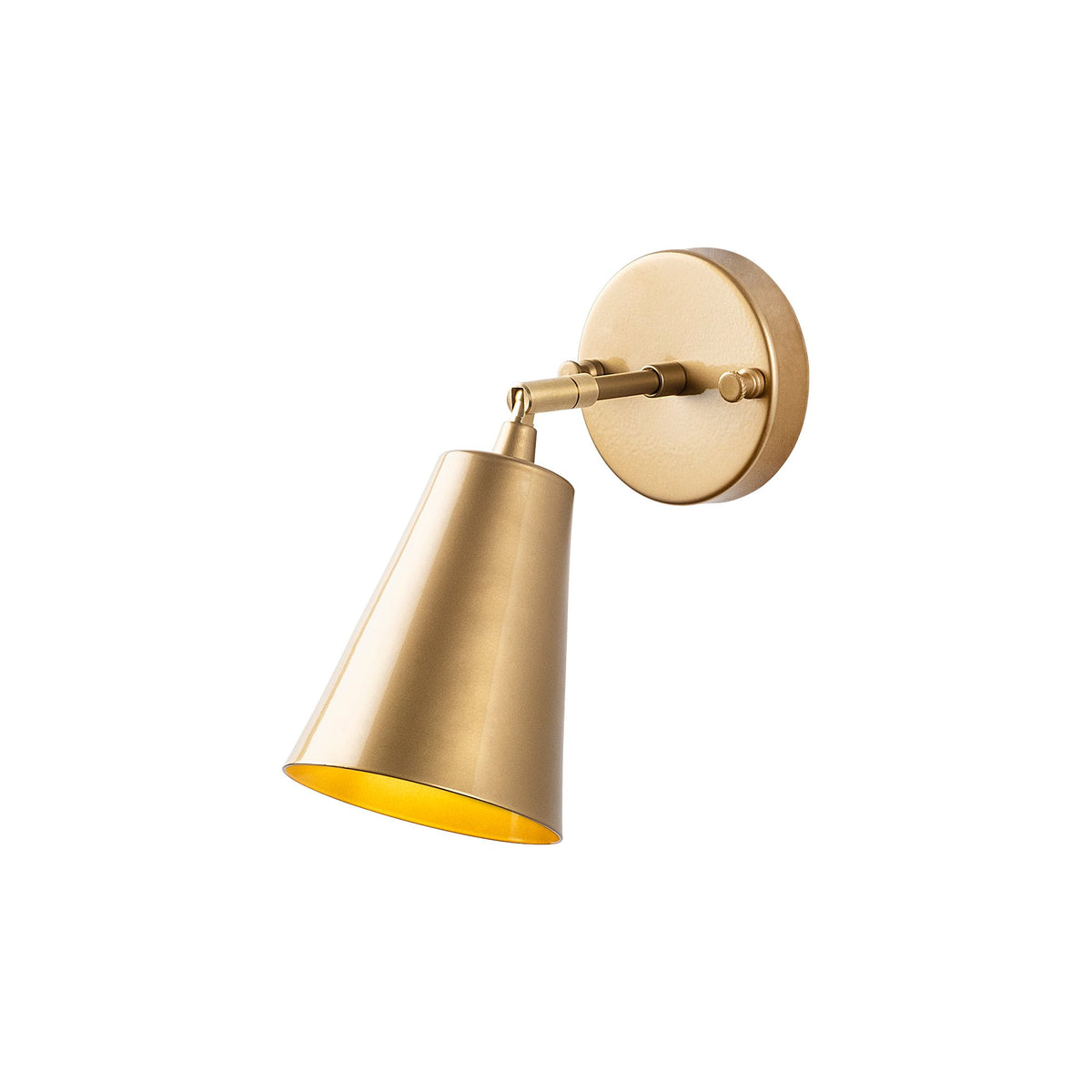 Evander Wandleuchte - Gold in Gold präsentiert im Onlineshop von KAQTU Design AG. Wandleuchte ist von Opviq