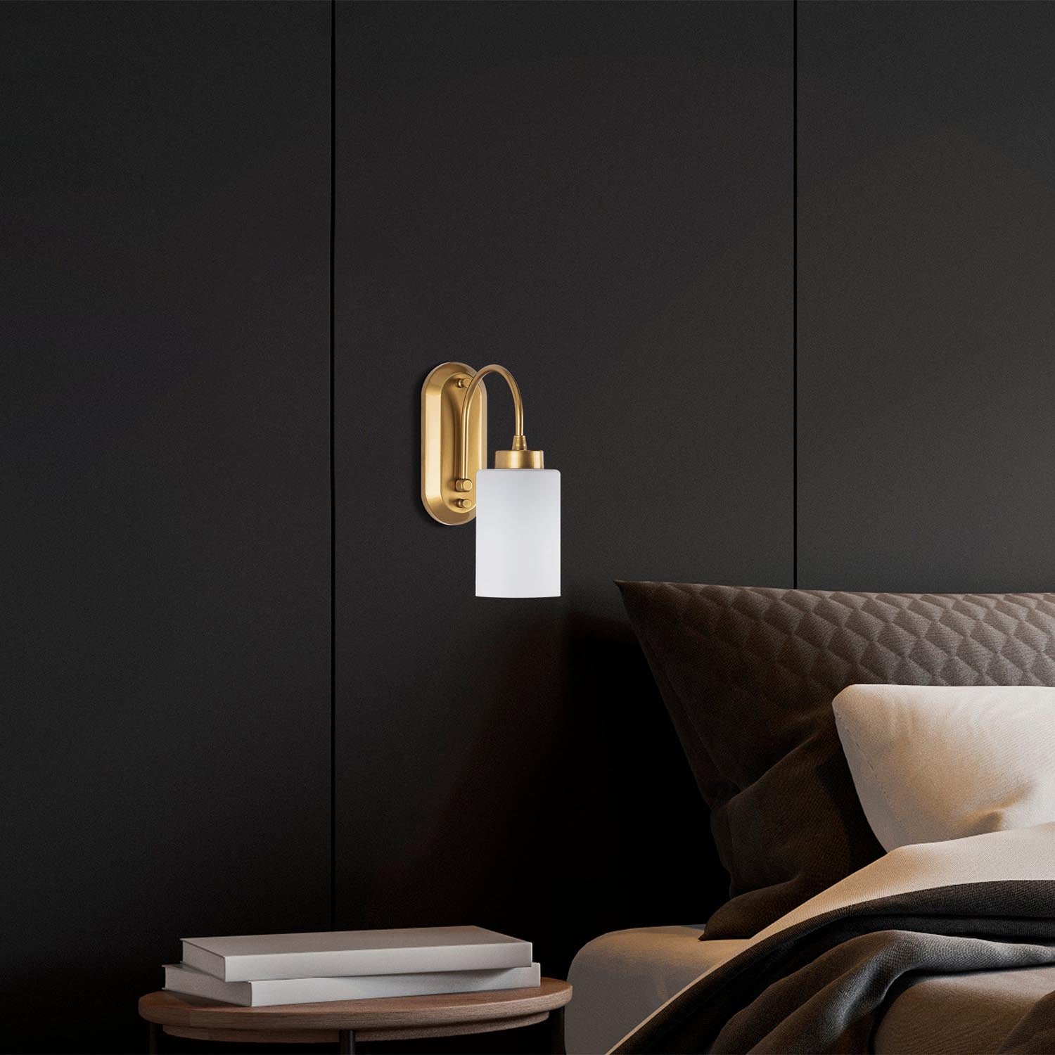 Hemikilo - 13160 in Gold präsentiert im Onlineshop von KAQTU Design AG. Wandleuchte ist von Opviq