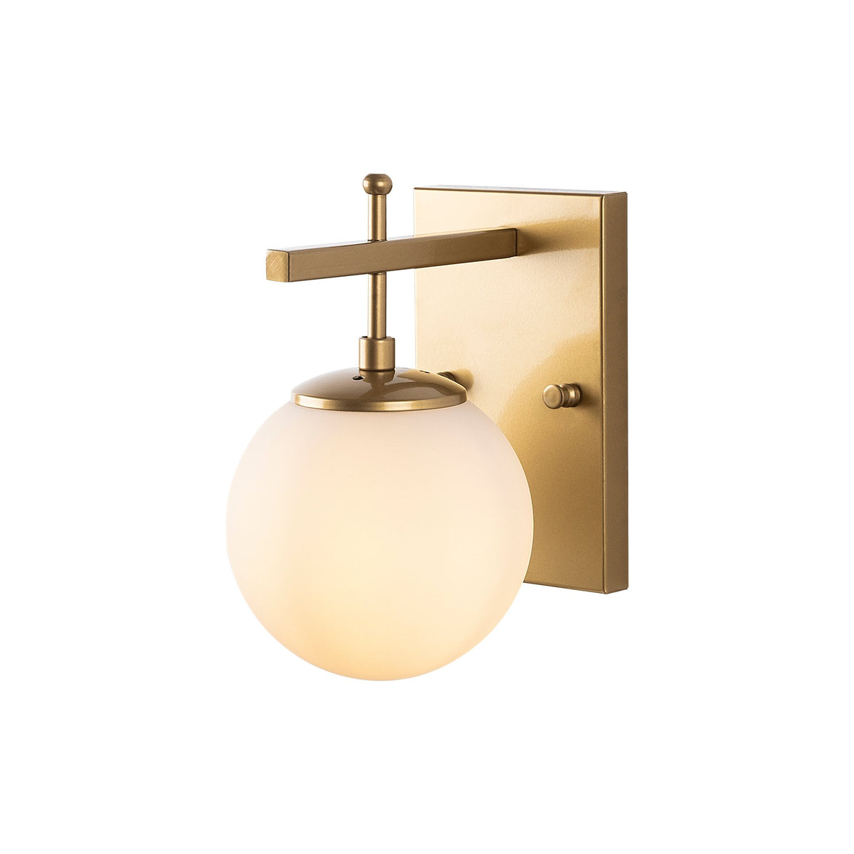 Zahar Wandleuchte - Gold in Gold präsentiert im Onlineshop von KAQTU Design AG. Wandleuchte ist von Opviq