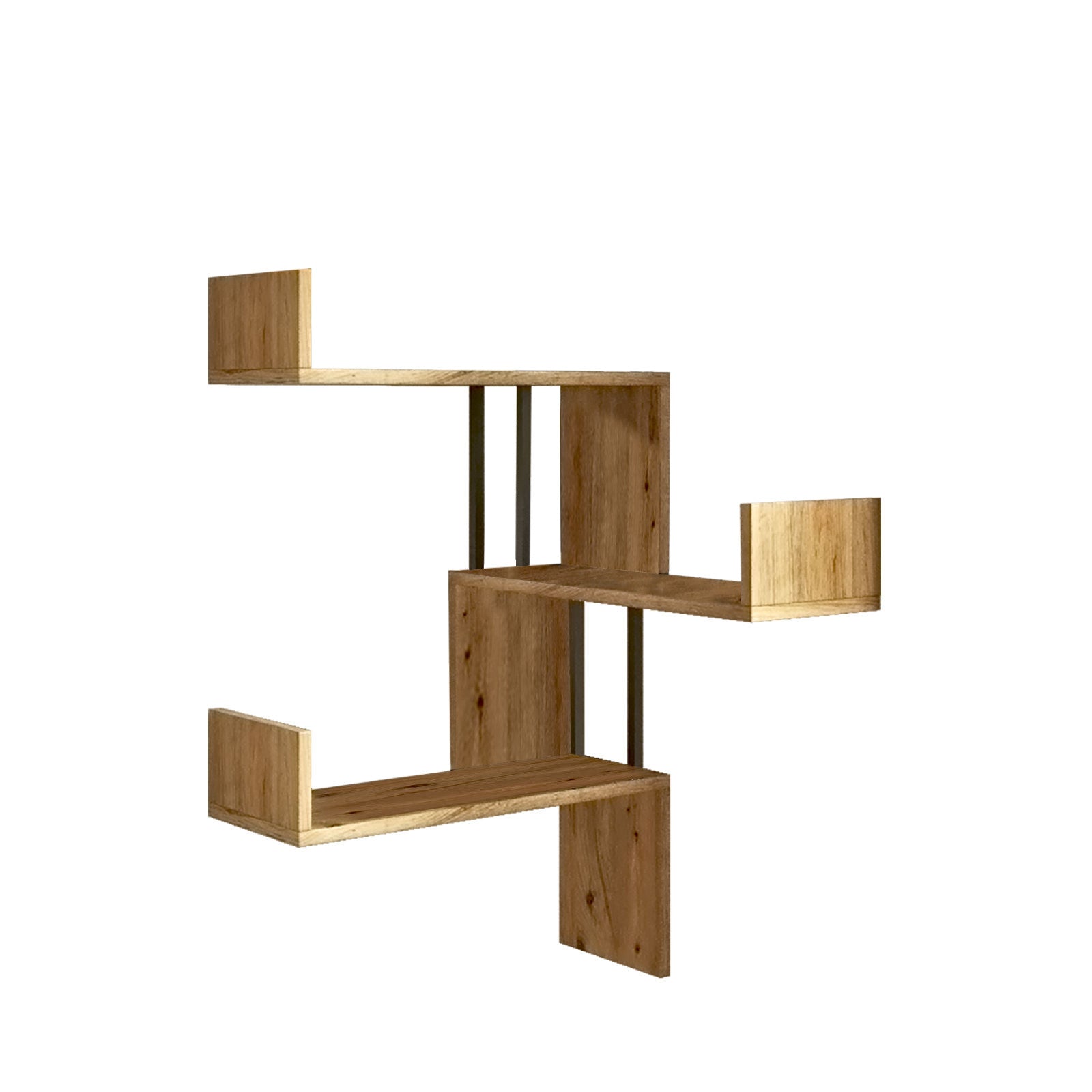 Vg17-A in Atlantische Kiefer präsentiert im Onlineshop von KAQTU Design AG. Wandregal ist von Hanah Home