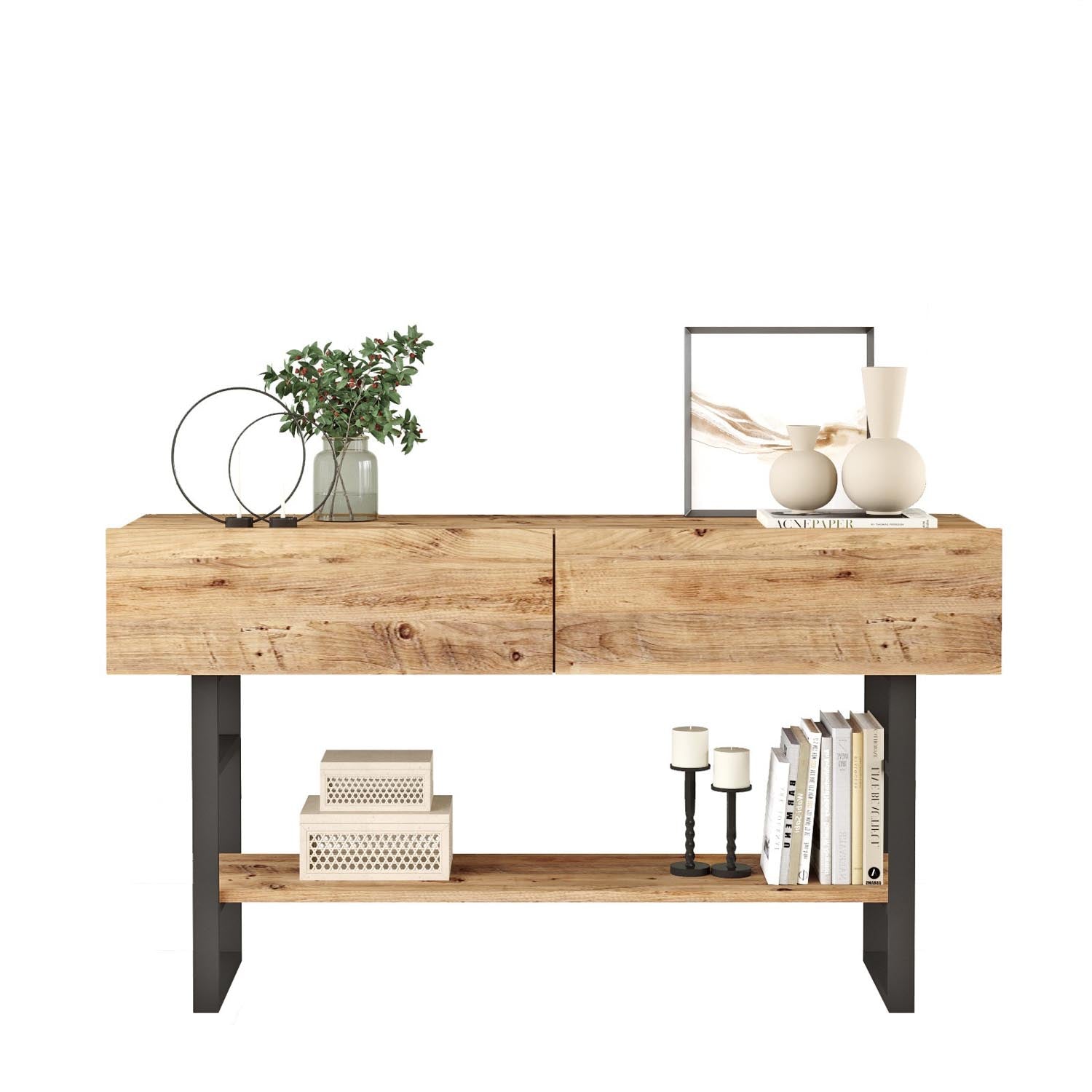 Ml23-A in Atlantische Kiefer präsentiert im Onlineshop von KAQTU Design AG. Garderobe ist von Hanah Home
