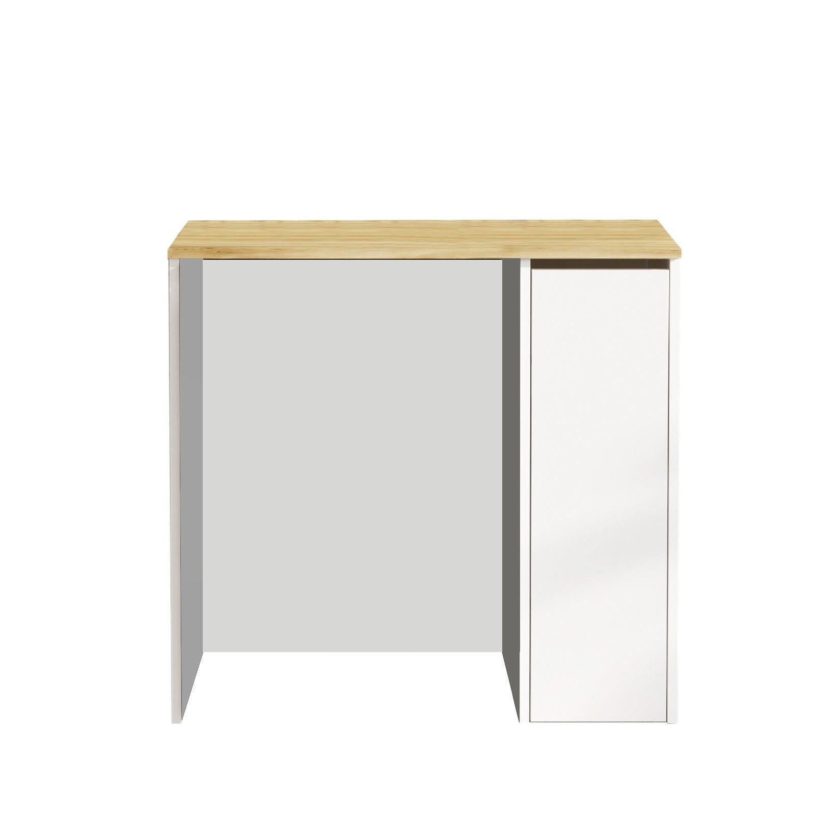 Sa1-Wk in Walnuss Weiss präsentiert im Onlineshop von KAQTU Design AG. Kommode ist von Hanah Home