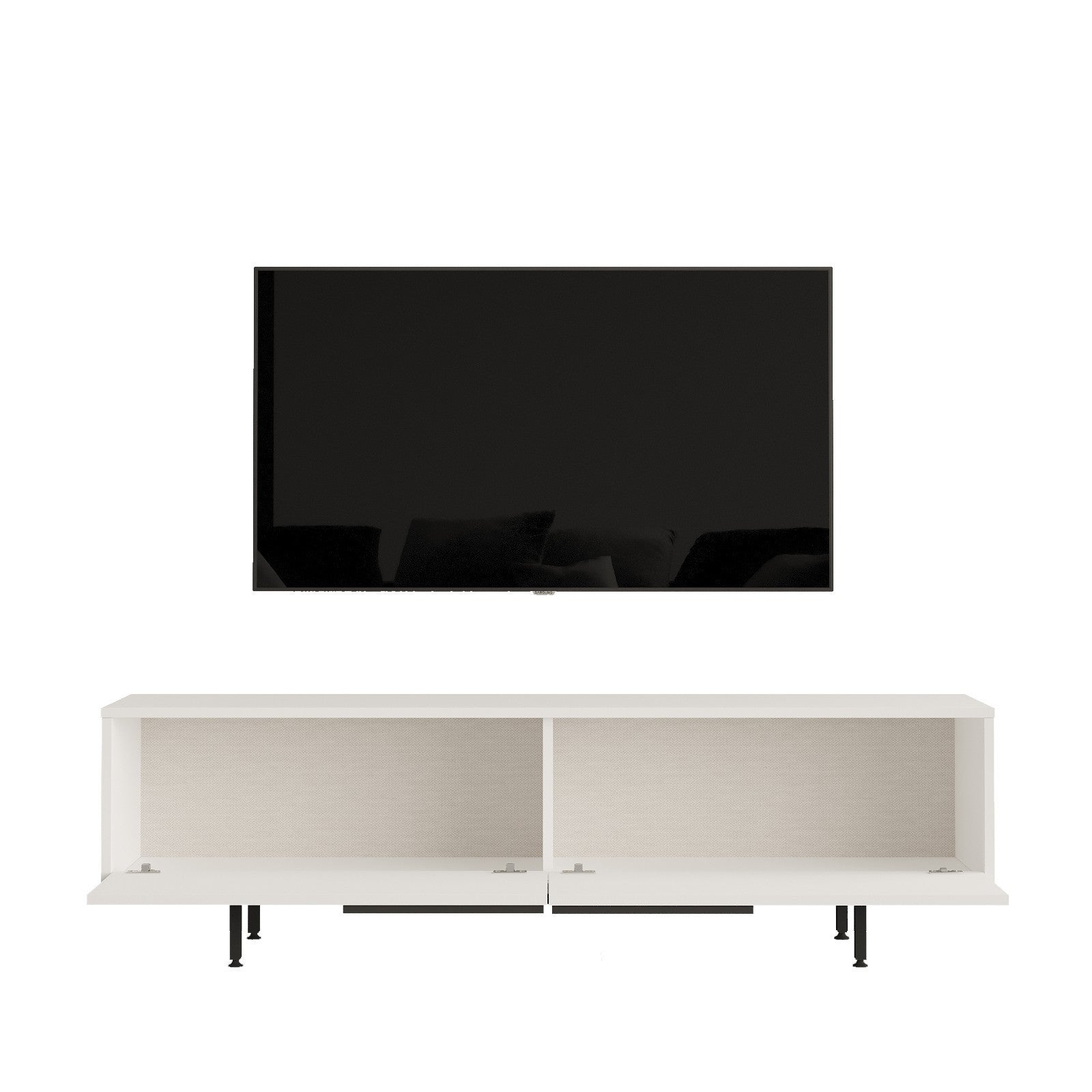 On1-W in Weiss präsentiert im Onlineshop von KAQTU Design AG. Sideboard ist von Hanah Home
