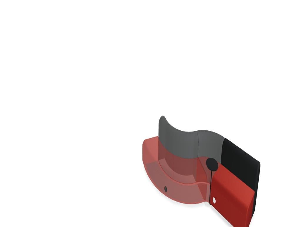Artiko AT104 - modulares Sitzsystem in Vanille präsentiert im Onlineshop von KAQTU Design AG. Modulares Sofa ist von Mdd