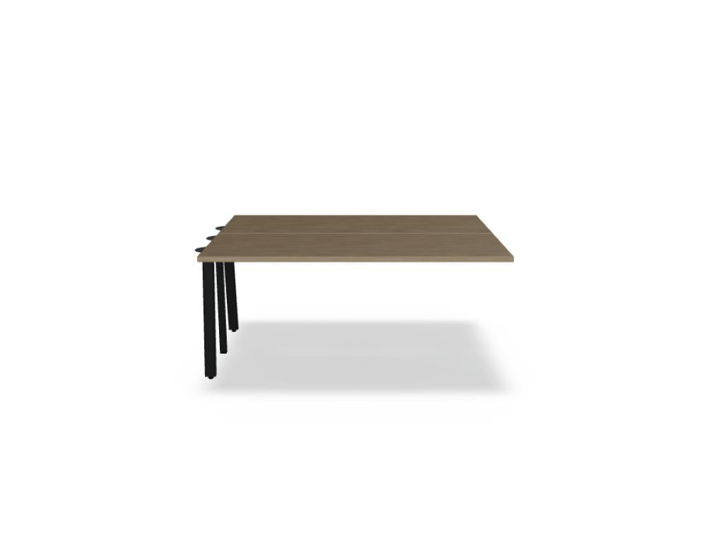 Ogi A Bench BAG0414 - Doppelschreibtisch in Honigeiche präsentiert im Onlineshop von KAQTU Design AG. Schreibtisch ist von Mdd