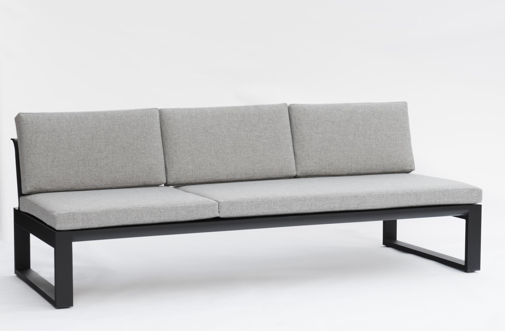 Elegantes Gartensofa/Sonnenliege Florida von Be Garden, perfekt für entspannte Stunden im Freien mit modernem Design und hohem Sitzkomfort.
