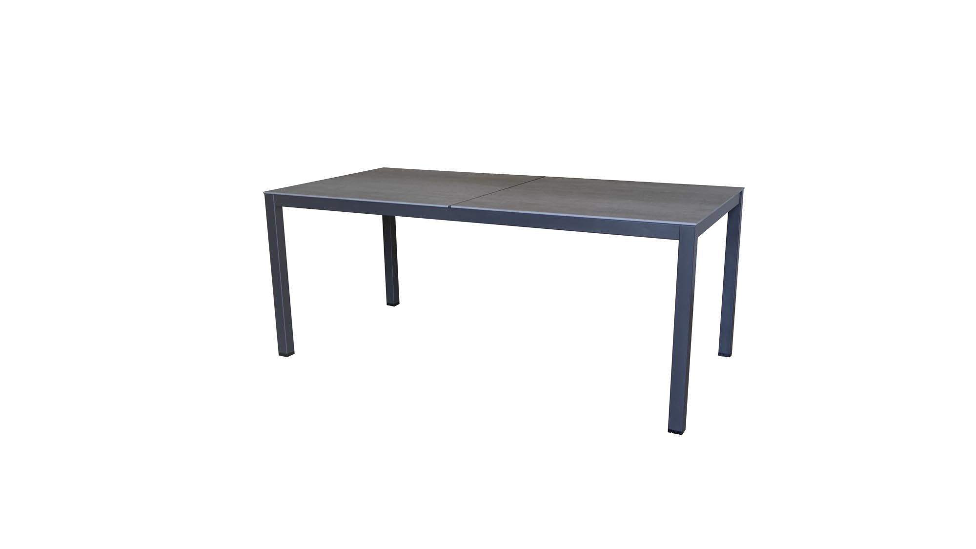 Gartentisch Hasle, Gestell anthrazit pulverbeschichtet in Anthrazit wolkig präsentiert im Onlineshop von KAQTU Design AG. Gartentisch ist von Be Garden