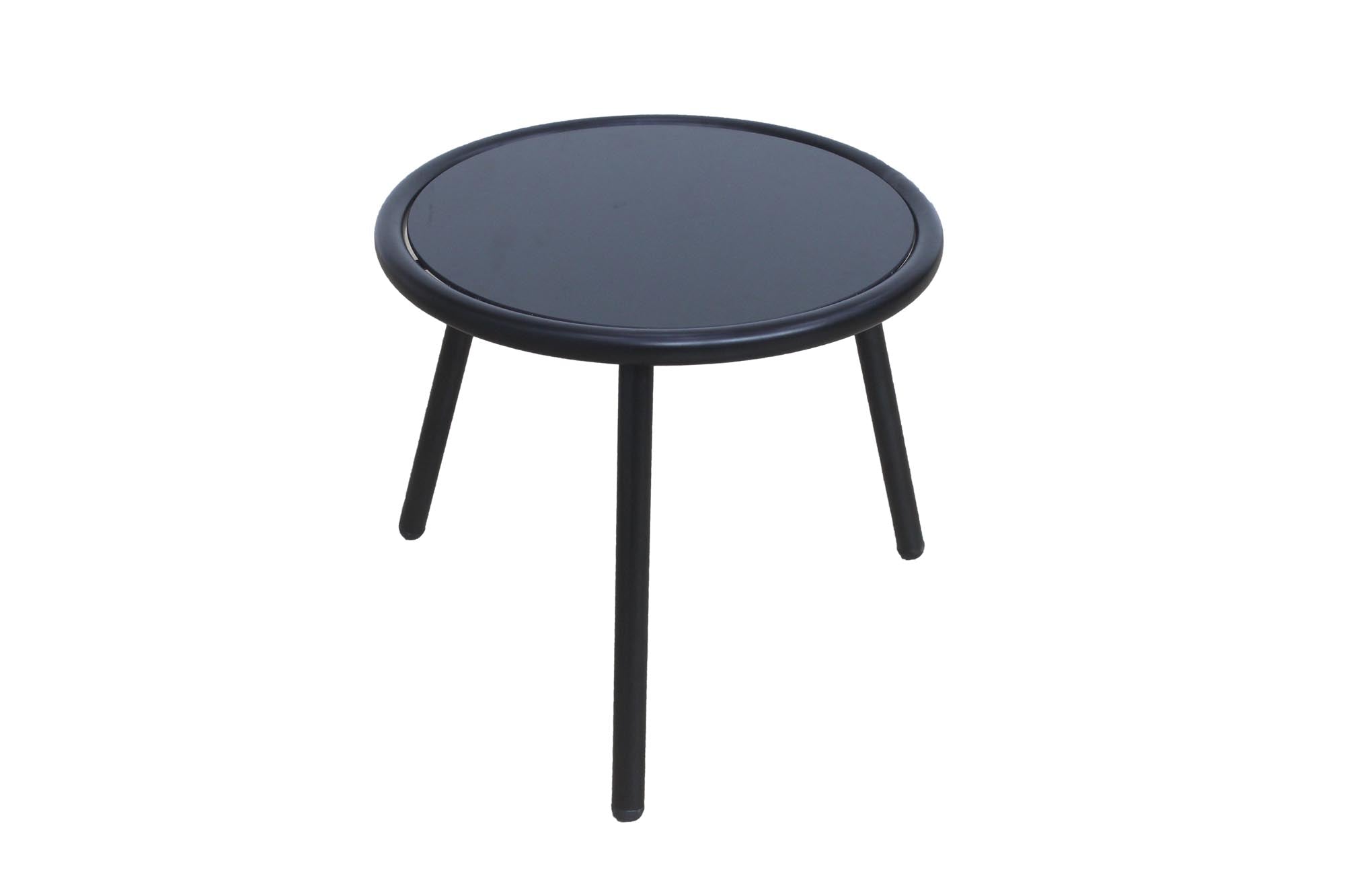 Couchtisch Marisa, klein ø 45 cm in Glas präsentiert im Onlineshop von KAQTU Design AG. Loungetisch ist von Be Garden