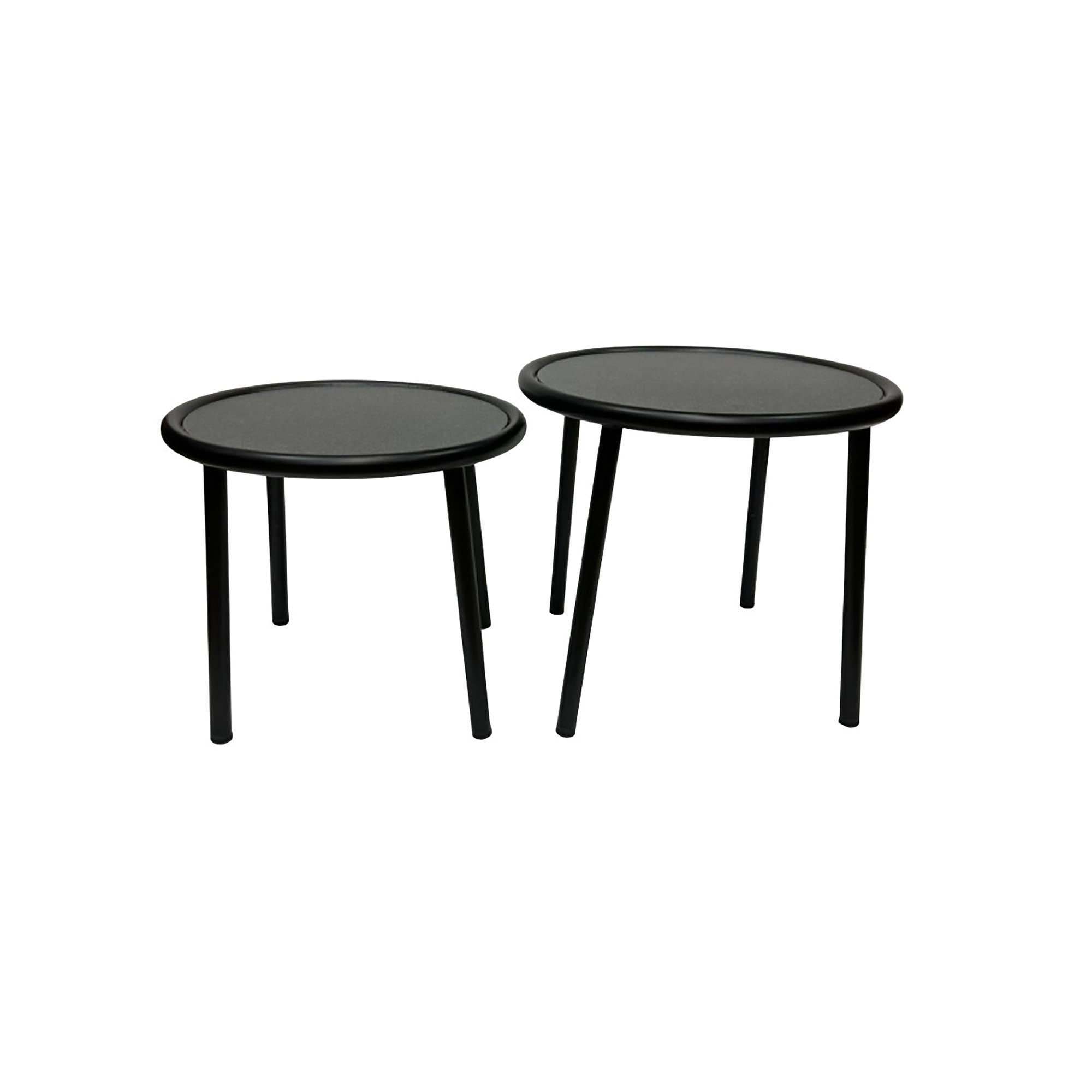 Couchtisch Samira, gross ø 50cm in Glas präsentiert im Onlineshop von KAQTU Design AG. Loungetisch ist von Be Garden