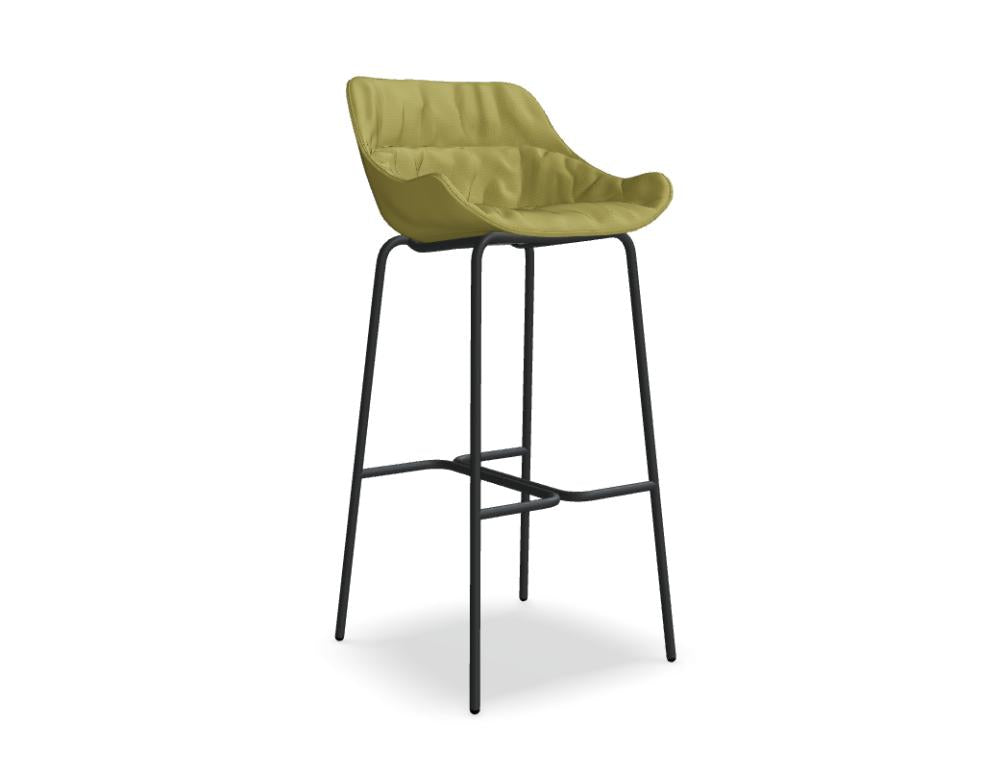 Baltic Soft Duo BL5P4H - Barhocker in Ziegelrot präsentiert im Onlineshop von KAQTU Design AG. Barhocker ist von Mdd