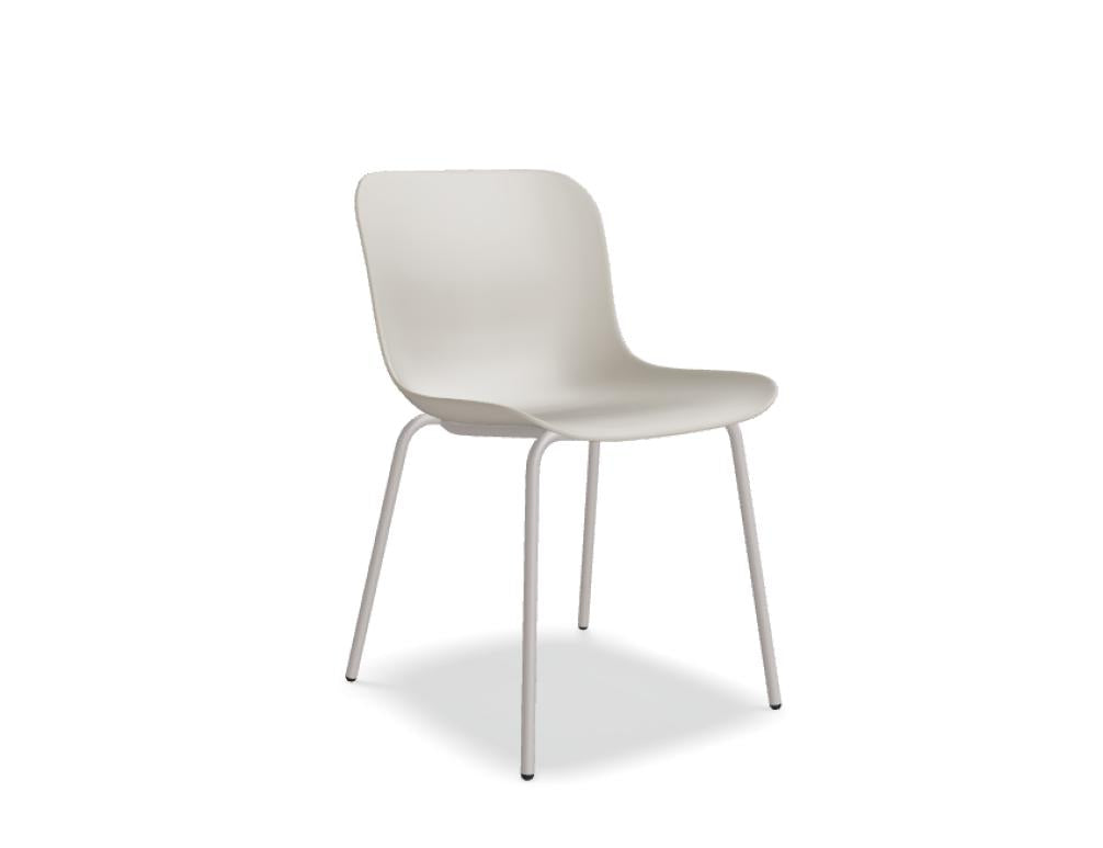 Baltic 2 Basic BLK1P1 - Stuhl 4-Bein-Gestell in  präsentiert im Onlineshop von KAQTU Design AG. Stuhl ist von Mdd