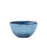 Sandrine Schale, Blau, Steingut