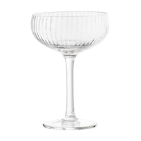 Bicchiere da champagne Astrid, trasparente, vetro