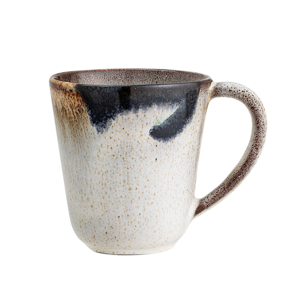Jules Becher, Grau, Steingut in Grey präsentiert im Onlineshop von KAQTU Design AG. Tasse ist von Bloomingville