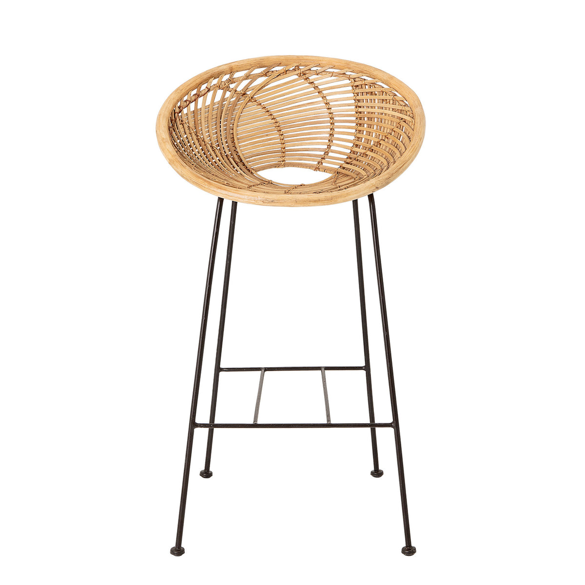Yonne Barstuhl, Natur, Rattan in Natur präsentiert im Onlineshop von KAQTU Design AG. Barstuhl ist von Bloomingville