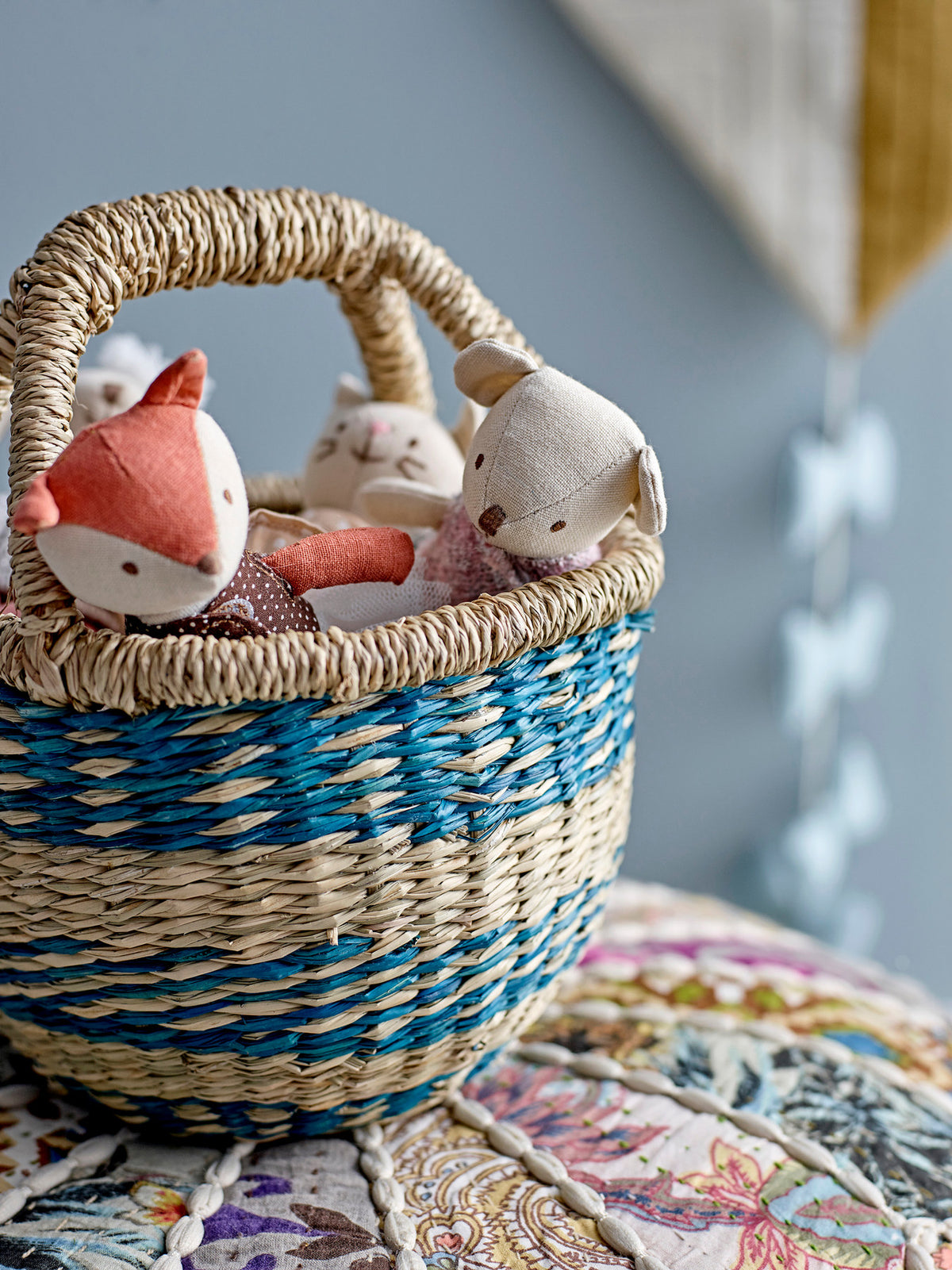 Animal friends Doll, Rose, Baumwolle in Rose präsentiert im Onlineshop von KAQTU Design AG. Plüschtier Kids ist von Bloomingville Mini