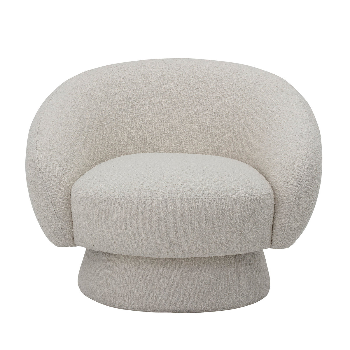 Ted Loungesessel, Weiá, Polyester in Weiss präsentiert im Onlineshop von KAQTU Design AG. Sessel ist von Bloomingville