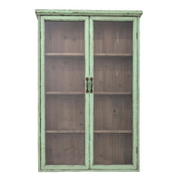 <tc><tc>Haze</tc></tc>m cabinet, green, fir wood