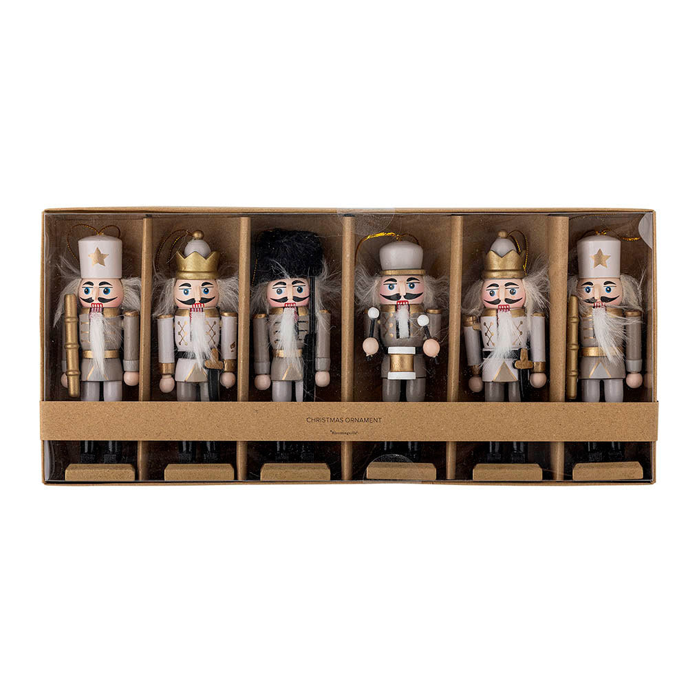 Nikita Ornament, Gold, Kiefer in Gold präsentiert im Onlineshop von KAQTU Design AG. Ornament ist von Bloomingville
