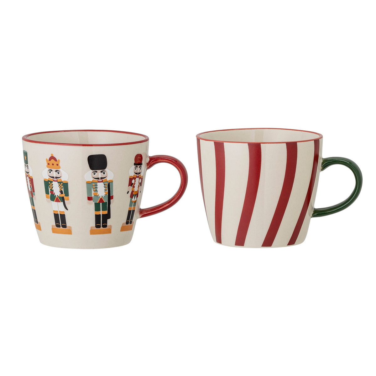 Jolly Becher, Rot, Steingut in Red präsentiert im Onlineshop von KAQTU Design AG. Tasse ist von Bloomingville