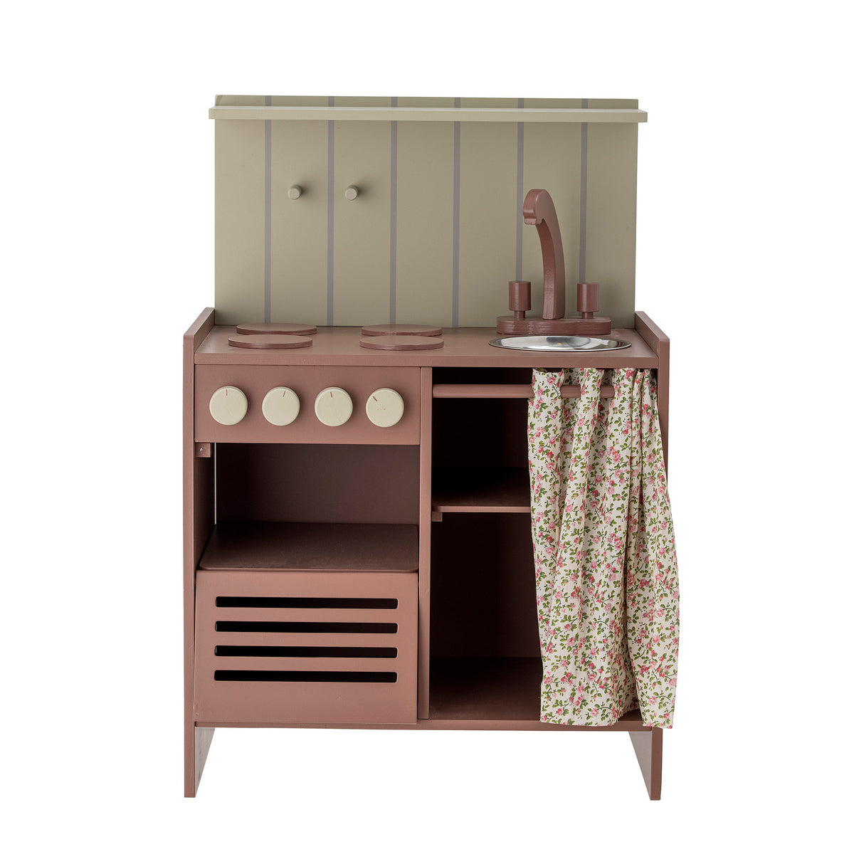 Pippi Mini-Ofen, Braun, MDF in Brown präsentiert im Onlineshop von KAQTU Design AG. Küche Kids ist von Bloomingville Mini
