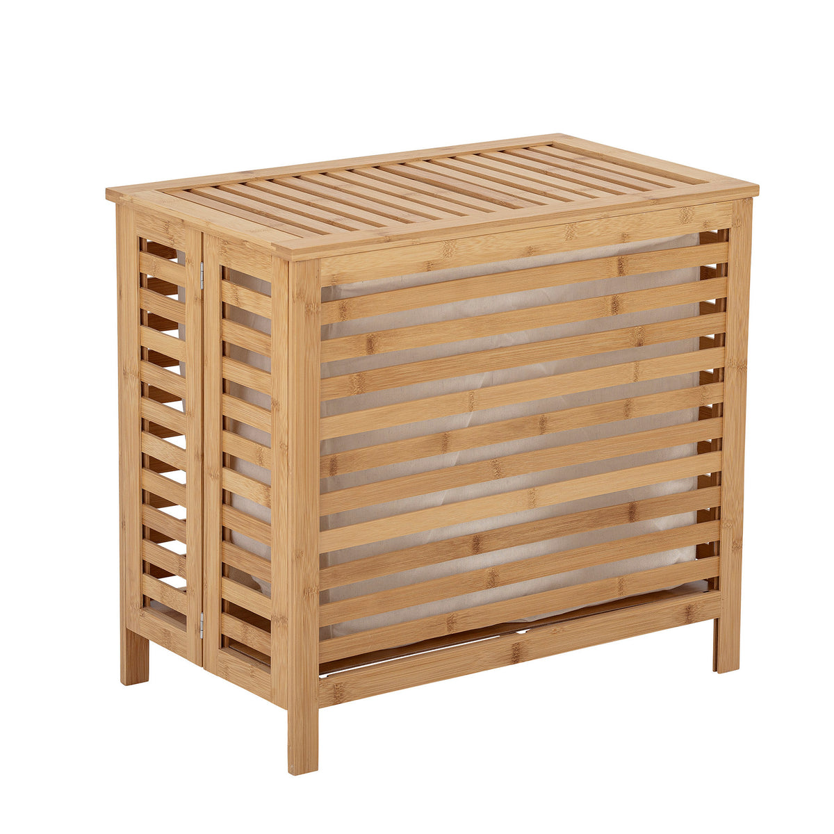 Aden Wäschekorb, Natur, Bambus in Nature präsentiert im Onlineshop von KAQTU Design AG. Wäschekorb ist von Bloomingville