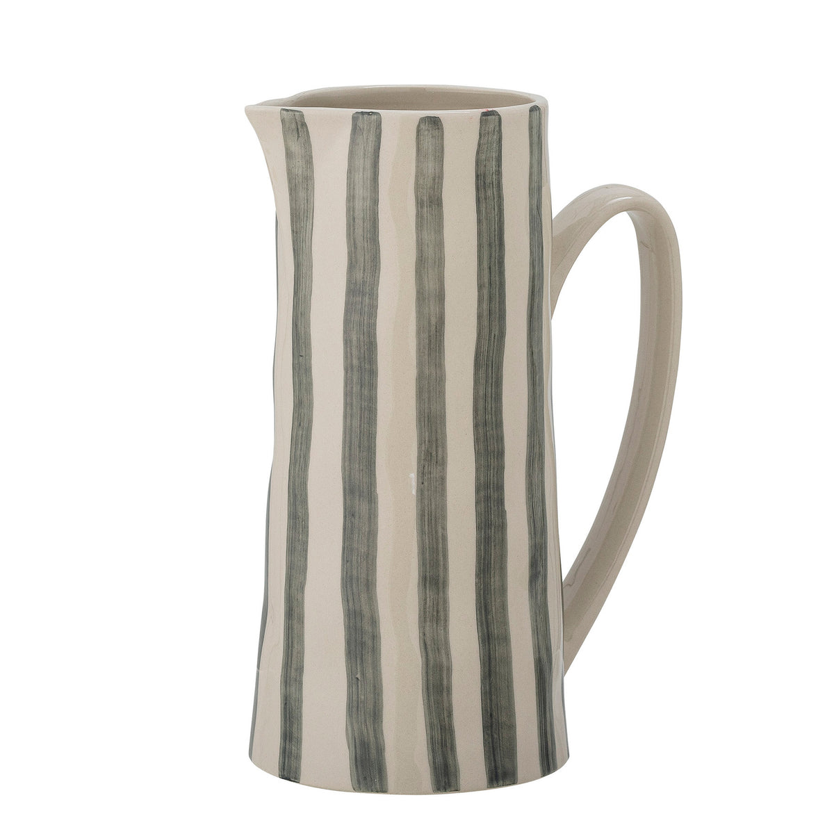 Begonia Krug, Grün, Steingut in Green präsentiert im Onlineshop von KAQTU Design AG. Kanne ist von Creative Collection