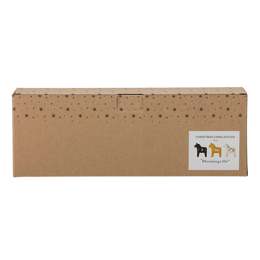 Siffer Kerzenständer, Weiá, Polyresin in White präsentiert im Onlineshop von KAQTU Design AG. Kerzenständer ist von Bloomingville