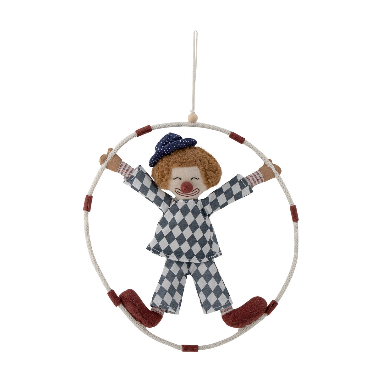 Alfredo Mobile, Blau, Baumwolle in Blue präsentiert im Onlineshop von KAQTU Design AG. Objekte Kids ist von Bloomingville Mini