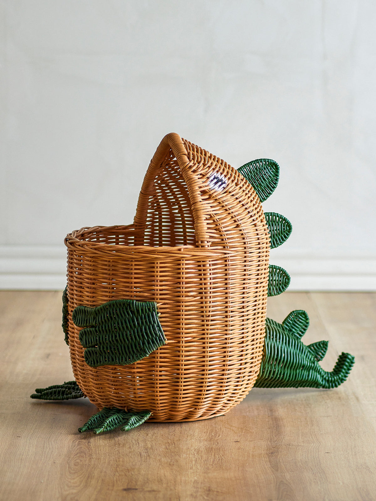 Eddi Korb, Natur, Rattan in Nature präsentiert im Onlineshop von KAQTU Design AG. Aufbewährungskörbe ist von Bloomingville Mini