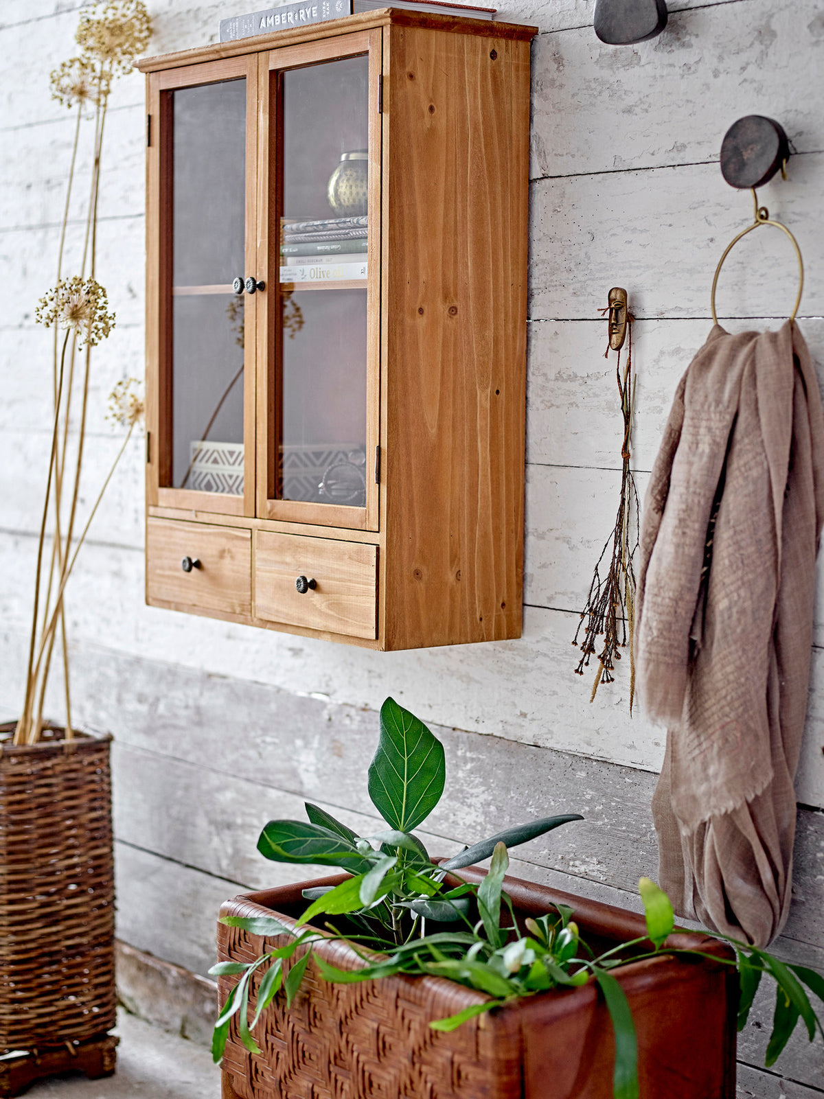 Zigga Aufhänger, Brass, Messing in Messing präsentiert im Onlineshop von KAQTU Design AG. Kleiderbügel ist von Bloomingville
