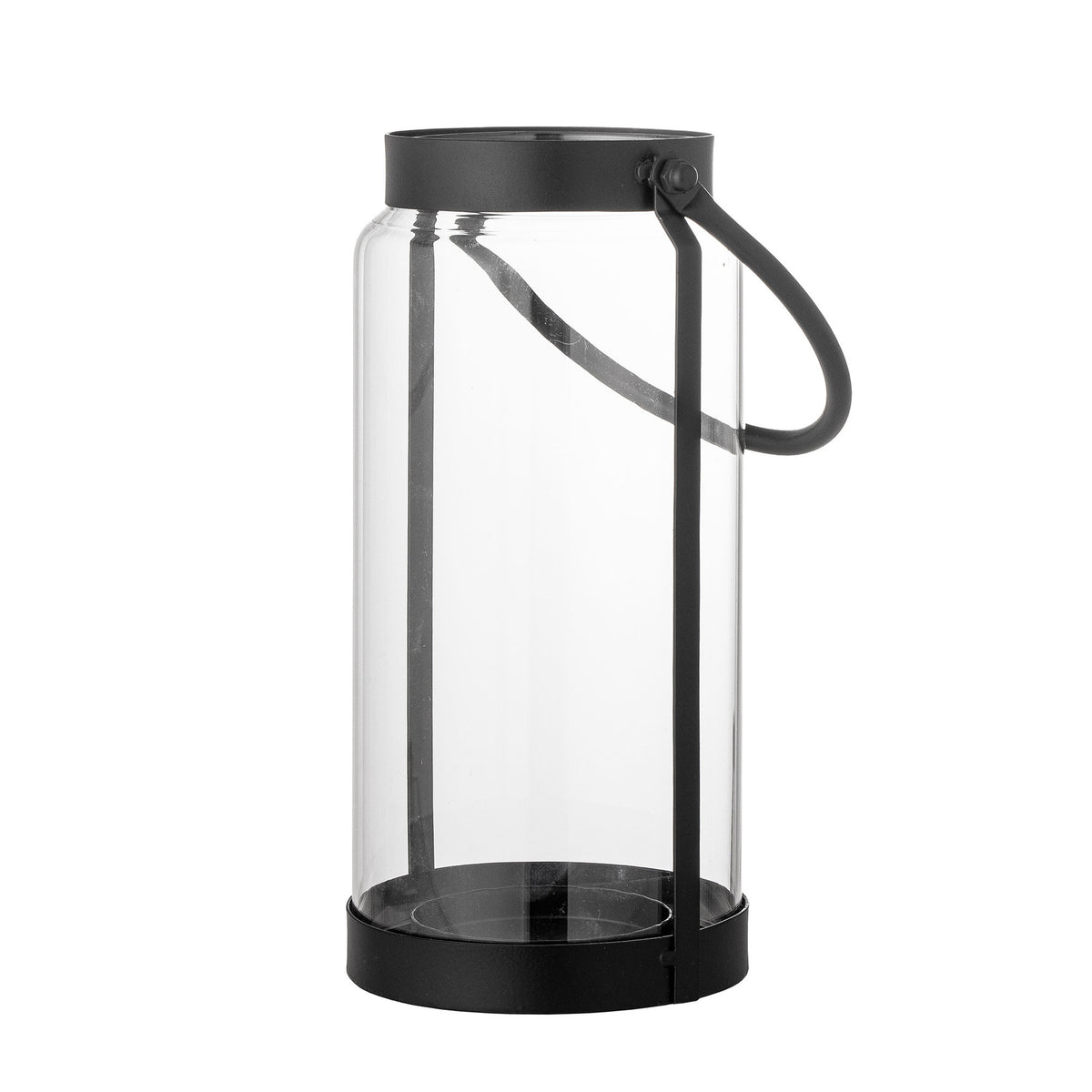 Danila Teelichthalter, Schwarz, Glas in Black präsentiert im Onlineshop von KAQTU Design AG. Teelichthalter ist von Bloomingville